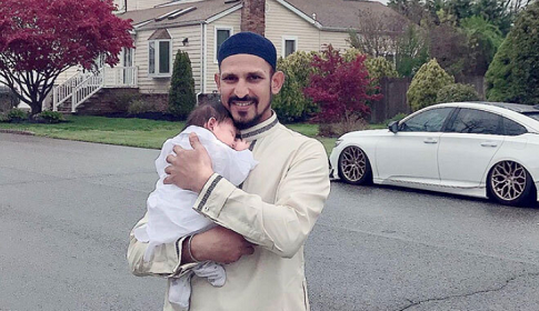 নিউইয়র্ক থেকে ছেলেকে নিয়ে নাসির বললেন, জীবনের সেরা ঈদ