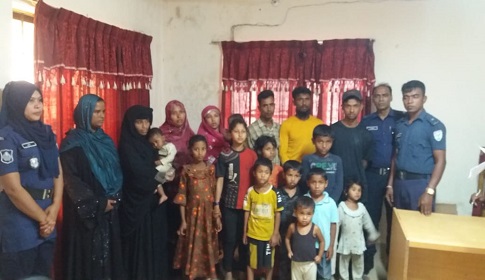 মৌলভীবাজারে ১৮ রোহিঙ্গা আটক