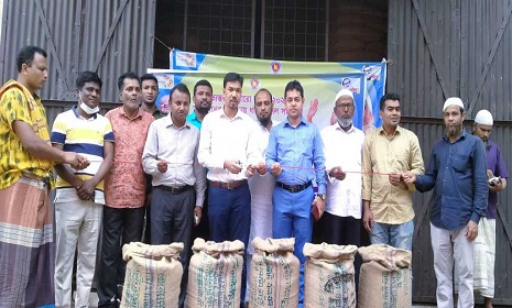 হালুয়াঘাটে বোরো ধান-চাল সংগ্রহের শুভ উদ্বোধন