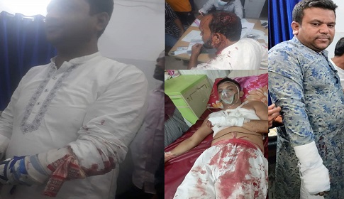 মহেশখালীতে টমটমের টোল আদায় করাকে কেন্দ্র করে সংঘর্ষে আহত ১০
