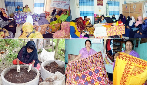 সরকারি প্রশিক্ষণে স্বাবলম্বী হচ্ছেন গ্রামীণ জনপদের নারীরা