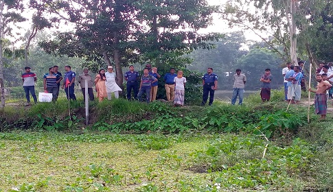 রাজারহাটে চতলার বিলের ৭ একর জবরদখলকৃত জমি উদ্ধার 