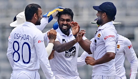 বাংলাদেশকে হারিয়ে পাকিস্তানকে পেছনে ফেললো শ্রীলঙ্কা