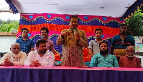 নলডাঙ্গা বাজারের দোকান মালিক ও বণিক সমিতির সম্মেলন 