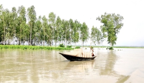 টাঙ্গাইলের নদ-নদীর পানি এখনো বিপদসীমার ওপরে 