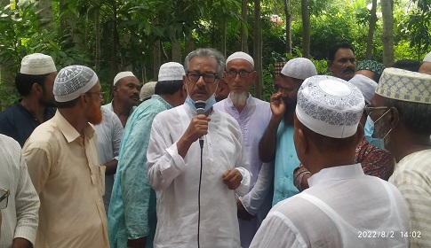 আ.লীগ নেতার জানাজায় বিএনপির কেন্দ্রীয় নেতা, নেই সরকার দলীয় এমপি 