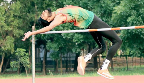 সেরা পারফরম্যান্স করেও ১১তম বাংলাদেশি হাইজাম্পার