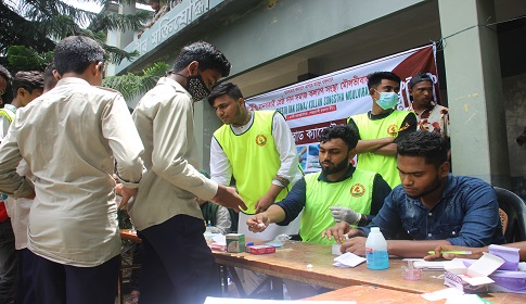 মৌলভীবাজারে সপ্তাহব্যাপী ফ্রি ব্লাড গ্রুপ নির্ণয় ক্যাম্পেইনের উদ্বোধন