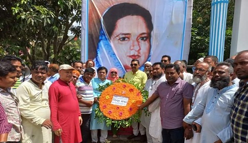 সালথায় শেখ ফজিলাতুন্নেসা মুজিবের জন্মদিন পালিত