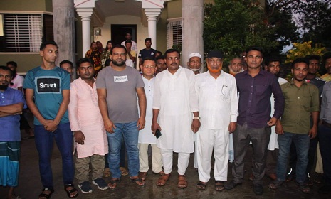 নগরকান্দায় জাতীয় শোক দিবস পালন উপলক্ষে মৎস্যজীবী লীগের প্রস্তুতি সভা