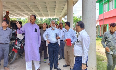 টুঙ্গিপাড়ার ৭টি প্রকল্প পরিদর্শণ করলেন এলজিইডির প্রধান প্রকৌশলী