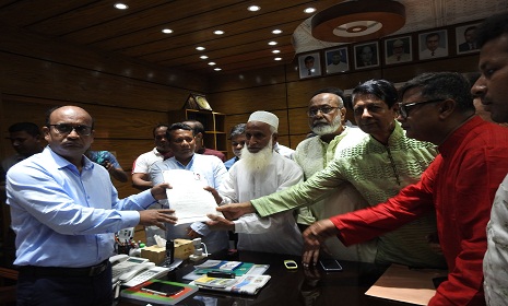 মাগুরা জেলা পরিষদ নির্বাচনে চেয়ারম্যান পদে তিন প্রার্থীর মনোনয়নপত্র দাখিল