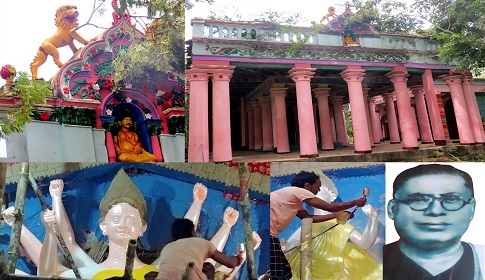 আড়াইশ’ বছরের ঐতিহ্য নিয়ে ভারতীয় উপমহাদেশের সর্ববৃহৎ দুর্গা মন্দিরে চলছে পূজার প্রস্তুতি