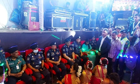 রাত বারোটা থেকে সকাল ছয়টা পর্যন্ত পূজা মন্ডপগুলোতে সতর্ক থাকার আহবান
