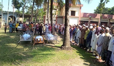 মহম্মদপুরের তিন গ্রামে শোকের মাতম, চারজনের দাফন সম্পন্ন