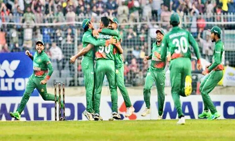 শ্বাসরুদ্ধকর জয়ে, ৭ বছর পর ভারতের বিপক্ষে সিরিজ বাংলাদেশের