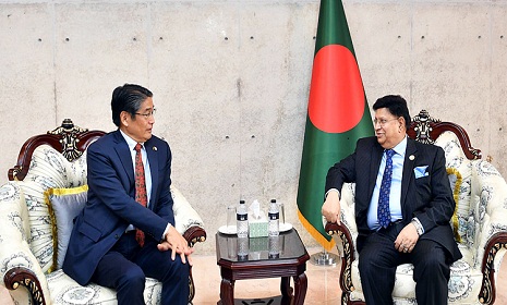 পররাষ্ট্রমন্ত্রীর সঙ্গে জাপানি রাষ্ট্রদূতের বিদায়ী সাক্ষাৎ