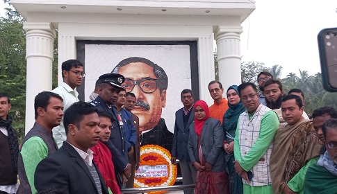 তজুমদ্দিনে মহান বিজয় দিবস উদযাপন