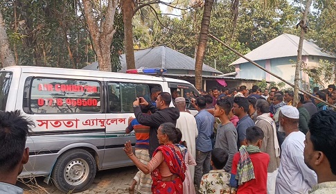রাজবাড়ীতে ট্রাক চাপায় দুই শিক্ষার্থী নিহত