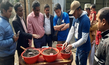 প্রত্যন্ত পল্লীতে নিরাপদ জৈব সার কারখানা, বাঁচবে মাটি, উৎপাদন হবে বিষমুক্ত ফসল