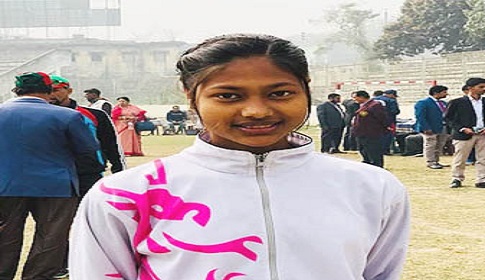 অ্যাথলেটিকসে দ্রুততম বালিকার খেতাব পেলেন লোহাগড়ার সামিয়া
