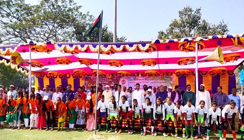ঈশ্বরগঞ্জে শিশু কিশোদের ক্রীড়া প্রতিযোগিতা