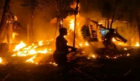 মাগুরার শ্রীপুরে অগ্নিকাণ্ডে স্কুলছাত্রের মৃত্যু