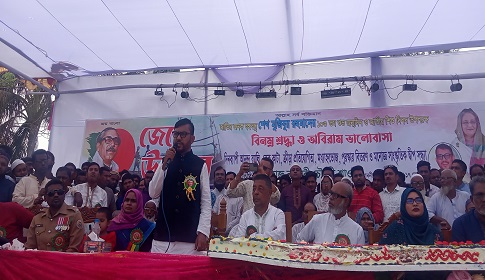 জাতির জনকের জন্মদিনে তজুমদ্দিনে জেলে উৎসব
