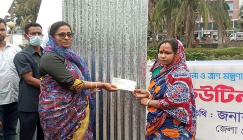 ঝিনাইদহে মানবিক সহায়তা প্রদান