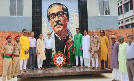 জামালপুরে আশেক মাহমুদ কলেজে মহান স্বাধীনতা ও জাতীয় দিবস উদযাপন