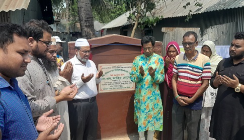 বড়াইগ্রামে ২০০ দরিদ্র পরিবারের জন্য উন্নত টয়লেট নির্মাণ কাজের উদ্বোধন