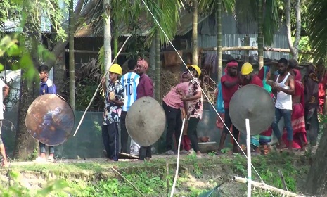 গোপালগঞ্জে ইউ.পি নির্বাচন পরবর্তী সংঘর্ষ, আহত ২০