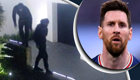 মেসির বাড়ির দরজা-জানালা ভেঙে ঢোকার চেষ্টা দুই চোরের
