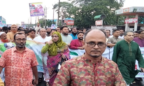 সোনারগাঁয়ে শেখ হাসিনার স্বদেশ প্রত্যাবর্তন দিবস পালিত