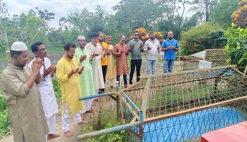 আ.লীগ নেতা নাসির উদ্দীন'র কবর জিয়ারত ও শ্রদ্ধা জানিয়েছেন শম্ভুপুরা ইউনিয়ন আ.লীগ 