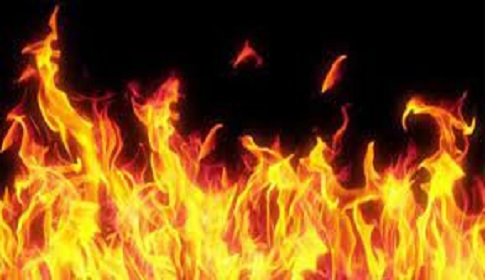 কোনাবাড়ীতে আগুনে পুড়ে ছাই ১১টি ঝুট গুদাম