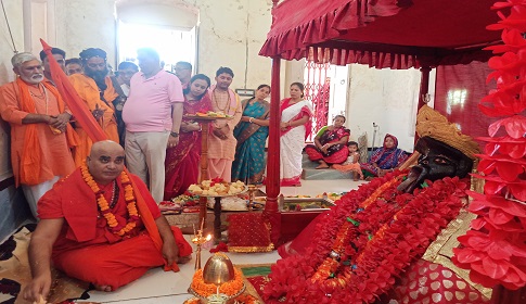 যশোরেশ্বরী কালী মন্দিরে পূজা দিলেন জগৎগুরু শংকারচার্য্য স্বামী শ্রী অধোক্ষনন্দ দেবতীর্থ মহারাজ 