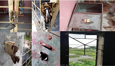 ঈশ্বরদীতে শ্মশান ও মন্দিরে ধারাবাহিক চুরি