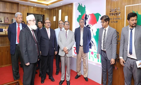 সুপ্রিম কোর্টে ‘বঙ্গবন্ধু কর্নার’ উদ্বোধন