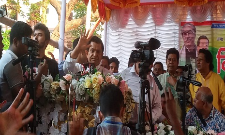 ফরিদপুর জেলা আওয়ামীলীগের একাংশসহ সকল অঙ্গ ও সহযোগী সংগঠনের বিক্ষোভ সমাবেশ অনুষ্ঠিত