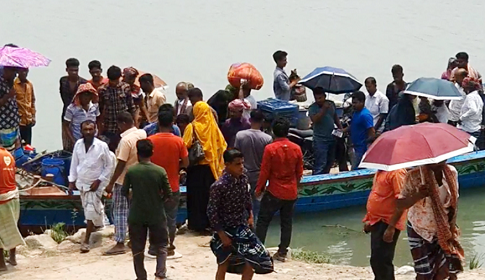 ফরিদপুর খেয়াঘাটের সরকারি ভাড়ার পাঁচগুণ দিতে হচ্ছে চরবাসীদের