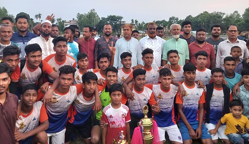 ধাক্কামারাকে পরাজিত করে সদর ইউনিয়ন চ্যাম্পিয়ন