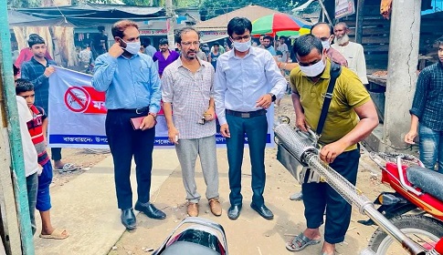 মহম্মদপুরে মশক নিধন কার্যক্রম শুরু 