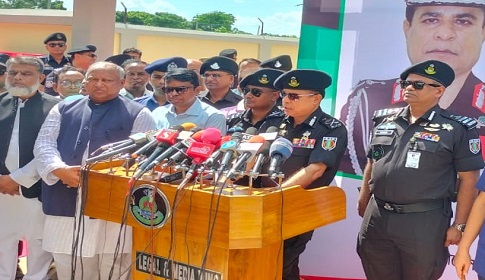 র‍্যাব সাধারণ মানুষের জানমাল রক্ষায় কাজ করছে : মহাপরিচালক 