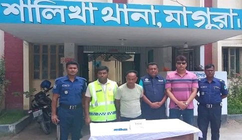 শালিখায় ইয়াবাসহ মাদক ব্যবসায়ী আটক 