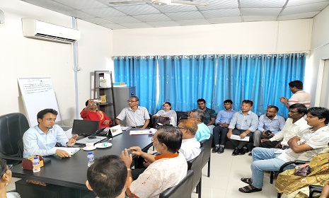 টুঙ্গিপাড়ায় সাহিত্য মেলা উপলক্ষে সাংস্কৃতিক অনুষ্ঠানের প্রস্তুতি সভা