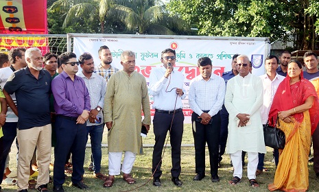 কোটালীপাড়ায় ফুটবল একাডেমি ও কারাতে প্রশিক্ষণের উদ্বোধন