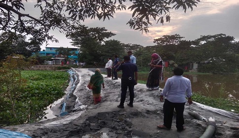 শ্রীনগরে অবৈধ ড্রেজার উচ্ছেদ অভিযান