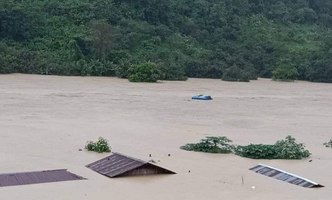 রাঙামাটিতে বন্যা পরিস্থিতির অবনতি
