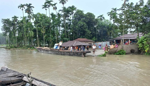 বিপদসীমার ৪৫ সেন্টিমিটার ওপরে তিস্তার পানি, রাজারহাাটে নিম্নাঞ্চল প্লাবিত